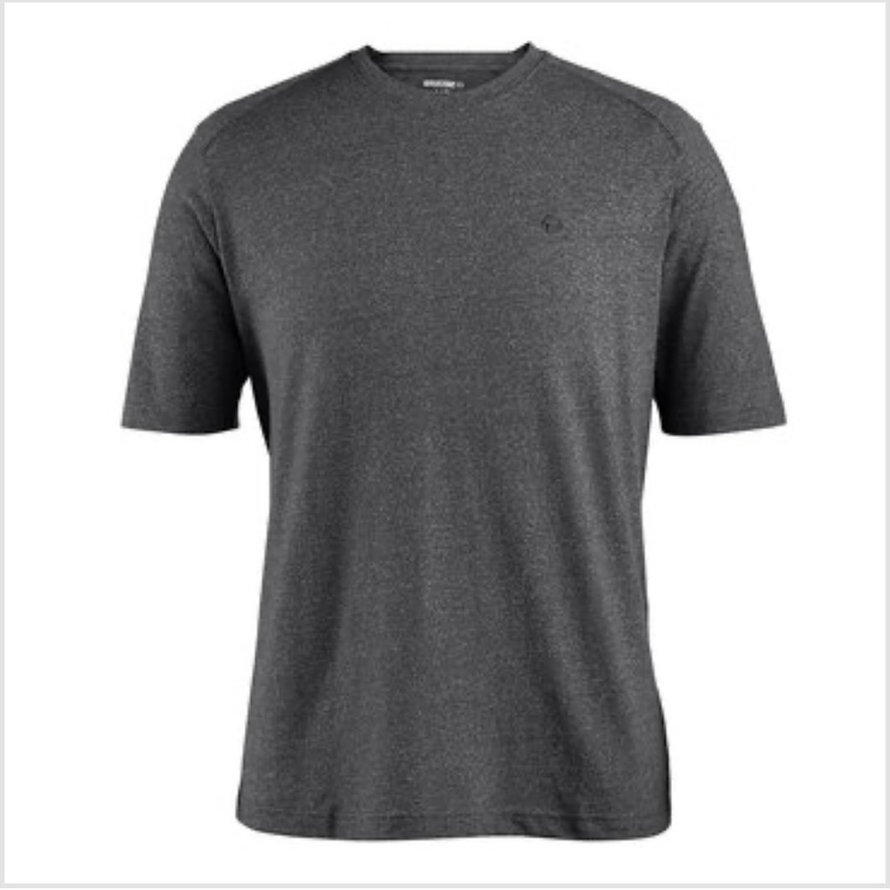 Wolverine Men's Edge Short-Sleeve Shirt Heather Black